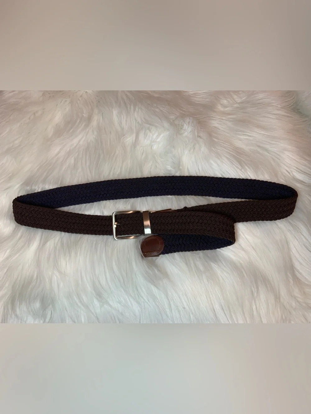TOMMY BAHAMA men’s braided reversible belt LNWOT size LG/XL